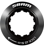 SRAM Disc Lock Ring - CenterLock w/Internal Serration, Black