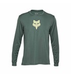 FOX Racing Apparel Youth Ranger Long  Sleeve Jersey Green Size SMALL