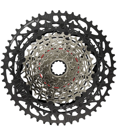 SRAM Cassette XS-1270 T-Type Eagle 10-52T 12-Speed, For HG (8-10) Driver, Silver/Black