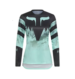 FOX Racing Apparel Womens Ranger Long Sleeve Jersey Kairos Turquoise