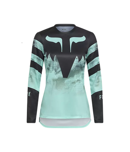 FOX Racing Apparel Womens Ranger Long Sleeve Jersey Kairos Turquoise