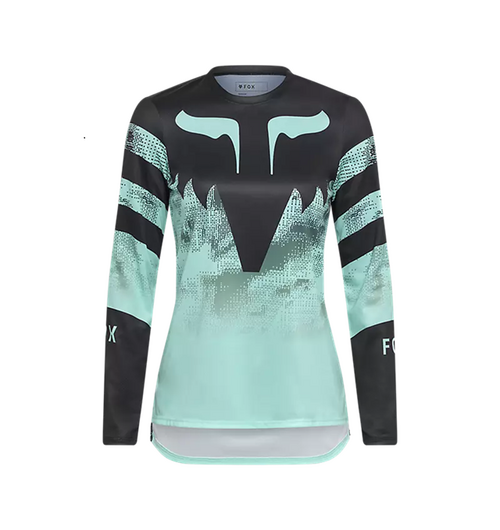 FOX Racing Apparel Womens Ranger Long Sleeve Jersey Kairos Turquoise