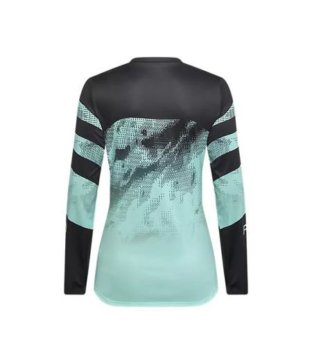 FOX Racing Apparel Womens Ranger Long Sleeve Jersey Kairos Turquoise