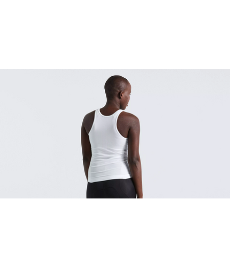 Specialized Women's Seamless Light Sleeveless Base Layer White