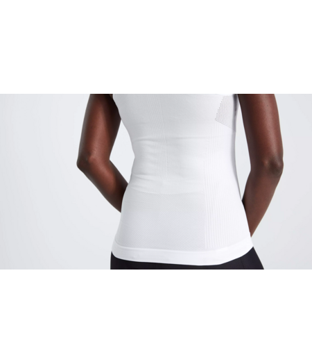 Specialized Women's Seamless Light Sleeveless Base Layer White