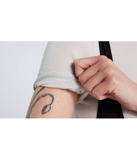 Specialized Women's Power Grid Short Sleeve Baselayer Dove Grey