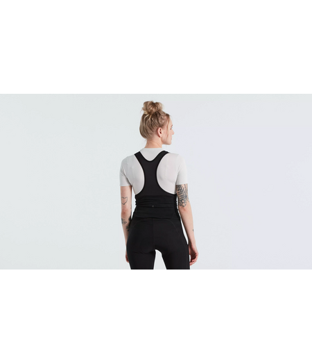 Specialized Women's Power Grid Short Sleeve Baselayer Dove Grey