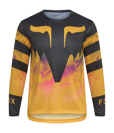 FOX Racing Apparel 25.5 Youth Ranger Long Sleeve Jersey Kairos Tangerine