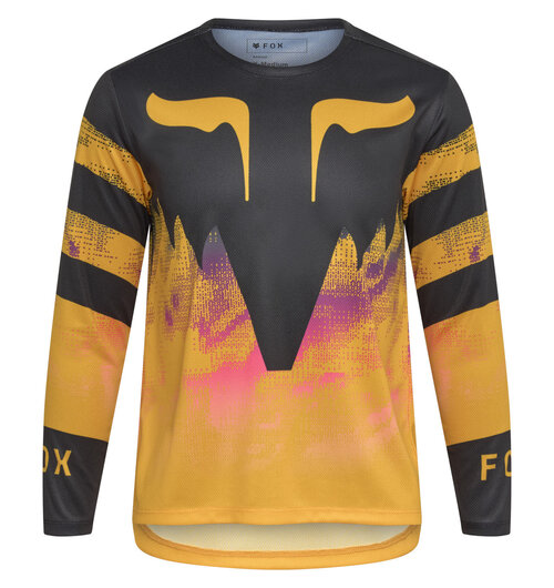 FOX Racing Apparel 25.5 Youth Ranger Long Sleeve Jersey Kairos Tangerine