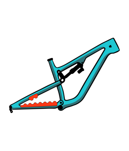 Ride Wrap VHS V-3 Chain Sound Dampener Matte Black