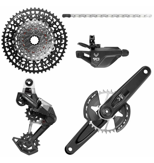 SRAM Eagle 90 DUB Mechanical T-Type Groupset 165mm (Rear Der, Trigger Shifter w/Clamp, Crankset DUB MTB Wide Crank DM 32T)
