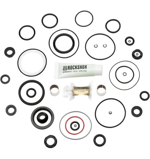 RockShox Rear Shock Service Kit - 200 Hour/1 Year, Nude/Bold (2022+), ThruShaft (2021-2024), Deluxe/Super Deluxe (2023+) Generation-C
