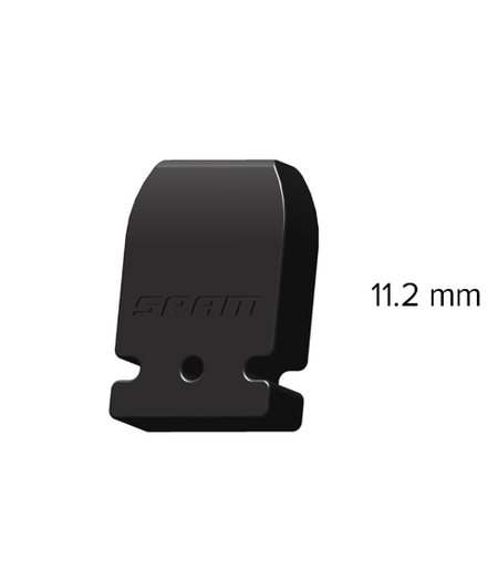 SRAM Disc Brake Bleed Block (BLACK) 11.2mm - Level Ultimate/TLM/ eTap HRD 2020+ (2-Piece Caliper)