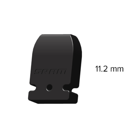 SRAM Disc Brake Bleed Block (BLACK) 11.2mm - Level Ultimate/TLM/ eTap HRD 2020+ (2-Piece Caliper)