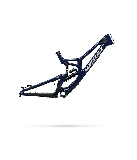Santa Cruz V10 Carbon Downhill Frame Gloss Liquid Blue