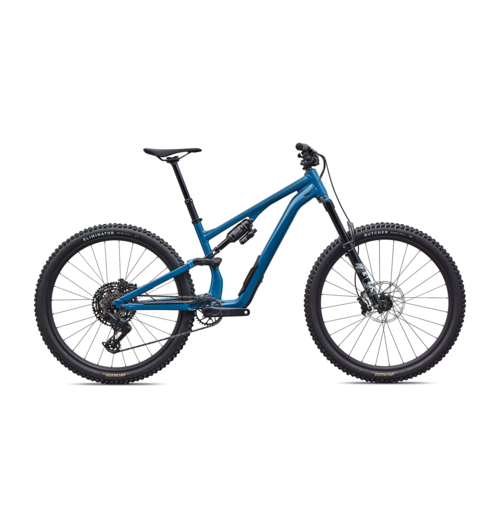 Specialized Stumpjumper 15 EVO Alloy Comp SRAM Eagle 70, FOX Rhythm Gloss Grey Blue / Cast Blue Metallic