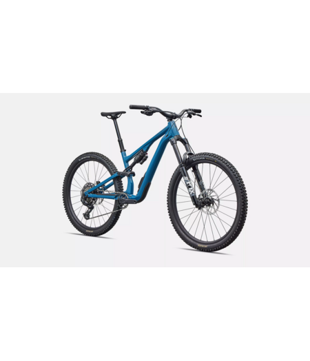 Specialized Stumpjumper 15 EVO Alloy Comp SRAM Eagle 70, FOX Rhythm Gloss Grey Blue / Cast Blue Metallic