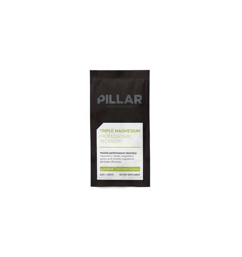 Pillar Performance Triple Magnesium Professional Recovery Powder Pineapple Coconut (5g) SACHET