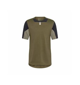 FOX Racing Apparel Mens Defend Short Sleeve Jersey Olive Green