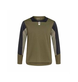 FOX Racing Apparel Youth Defend Long Sleeve Jersey Olive Green