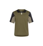FOX Racing Apparel Youth Defend Short Sleeve Jersey Olive Green
