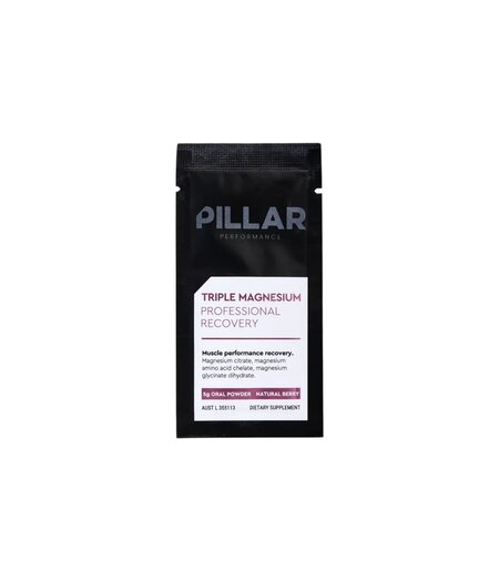 Pillar Performance Triple Magnesium Professional Recovery Powder Berry (5g) SACHET