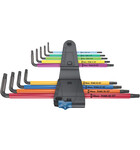 Wera 967/9 TX XL Multicolour HF 1 L-key set with holding function