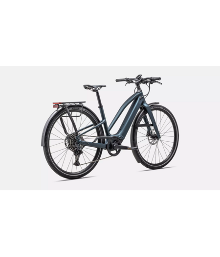 Specialized Turbo Vado SL 2 5.0 Step-Through EQ Satin Deep Lake Metallic / Black Liquid Metal Frost