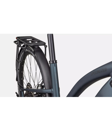 Specialized Turbo Vado SL 2 5.0 Step-Through EQ Satin Deep Lake Metallic / Black Liquid Metal Frost