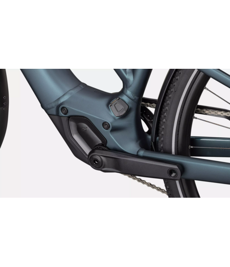 Specialized Turbo Vado SL 2 5.0 Step-Through EQ Satin Deep Lake Metallic / Black Liquid Metal Frost