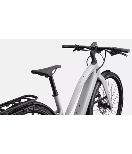 Specialized Turbo Vado SL 2 5.0 Step-Through EQ Gloss Dove Gray / Cool Grey Frost