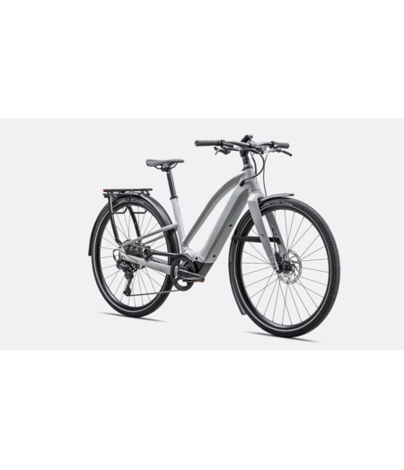 Specialized Turbo Vado SL 2 5.0 Step-Through EQ Gloss Dove Gray / Cool Grey Frost