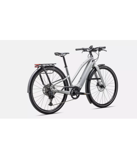 Specialized Turbo Vado SL 2 5.0 Step-Through EQ Gloss Dove Gray / Cool Grey Frost