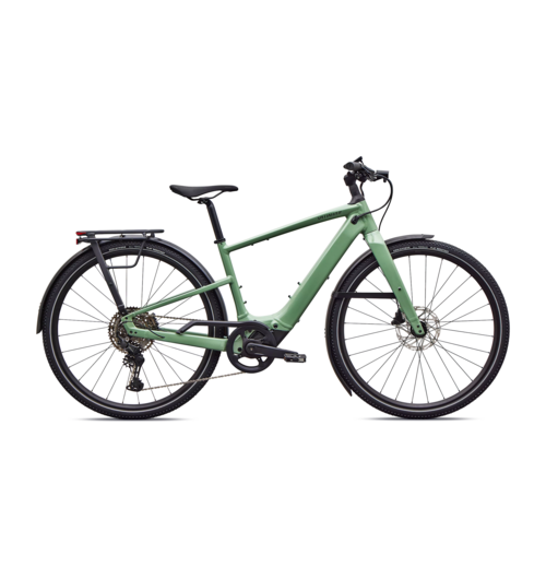 Specialized Turbo Vado SL 2 4.0 EQ Gloss Pistachio / Oak Green Metallic Frost Reflective