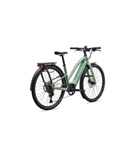 Specialized Turbo Vado SL 2 4.0 Step-Through EQ Gloss Pistachio / Oak Green Metallic Frost Reflective