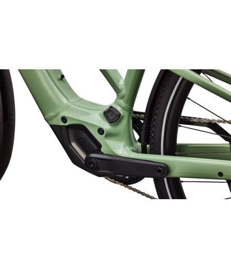 Specialized Turbo Vado SL 2 4.0 Step-Through EQ Gloss Pistachio / Oak Green Metallic Frost Reflective