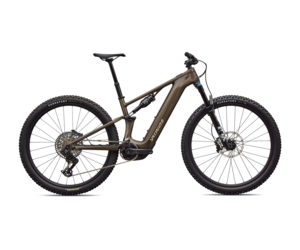 Turbo Levo R Comp - Gloss Gunmetal / White Mountains