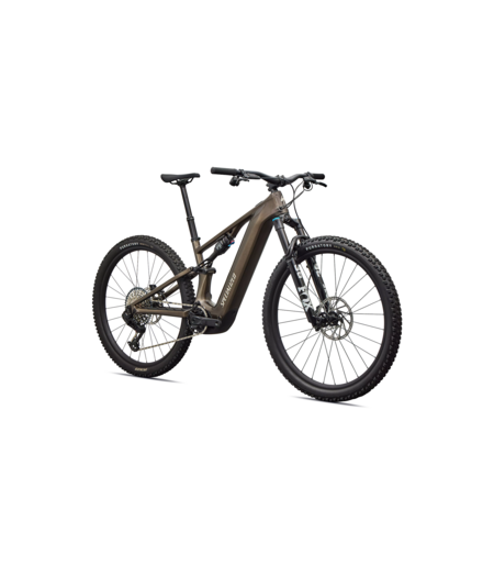 Specialized Turbo Levo R Comp - Gloss Gunmetal / White Mountains