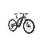 Specialized S-Works Turbo Levo R - Gloss Shadow Silver Blended Speckle Over Carbon / Silver Dust