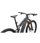 Specialized S-Works Turbo Levo R - Gloss Shadow Silver Blended Speckle Over Carbon / Silver Dust