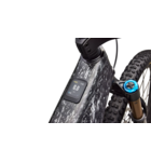 Specialized S-Works Turbo Levo R - Gloss Shadow Silver Blended Speckle Over Carbon / Silver Dust