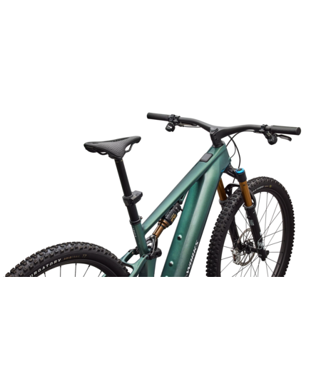 Specialized S-Works Turbo Levo R - Gloss Premium Fjord Metallic / White