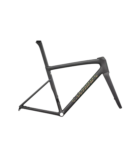 Specialized S-Works Tarmac SL8 Frameset - Satin Carbon Rtp / Silver To Green Pearl