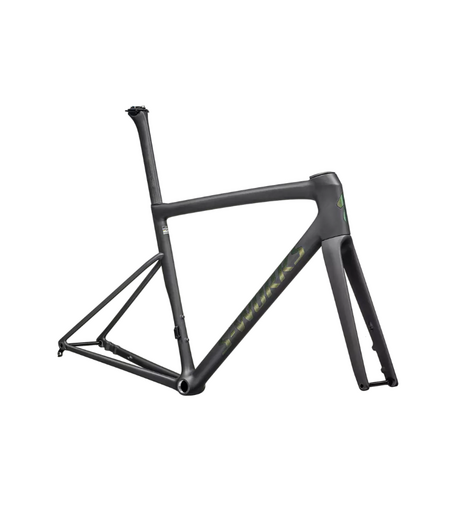 Specialized S-Works Tarmac SL8 Frameset - Satin Carbon Rtp / Silver To Green Pearl