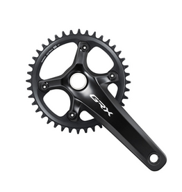 Shimano GRX Crankset FC-RX820-1 HOLLOWTECH II 12-speed 172.5 mm 40T Series color Without BB parts Without CG