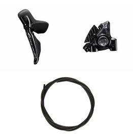 Shimano DURA-ACE Brake (Kit) BRR9270KTSTR9270 Left / Rear Resin with Fin without adapter, for rear mount thickness 25 mm 1700 (black)
