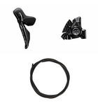 Shimano DURA-ACE Brake (Kit) BRR9270KTSTR9270 Left / Rear Resin with Fin without adapter, for rear mount thickness 25 mm 1700 (black)