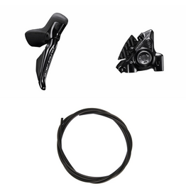 Shimano DURA-ACE Brake (Kit) BRR9270KTSTR9270 Right / Front Resin with fin Front bracket assembled for 160 mm rotor 1000 (black)