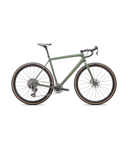 Specialized S-Works Crux - SRAM Red XPLR Gloss Cypress Metallic / Viavi Gold To Silver Pearl, size 56 only.!