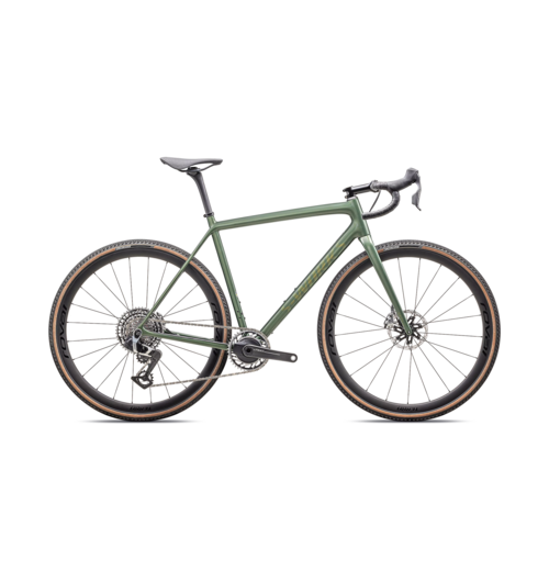 Specialized S-Works Crux - SRAM Red XPLR Gloss Cypress Metallic / Viavi Gold To Silver Pearl, size 56 only.!